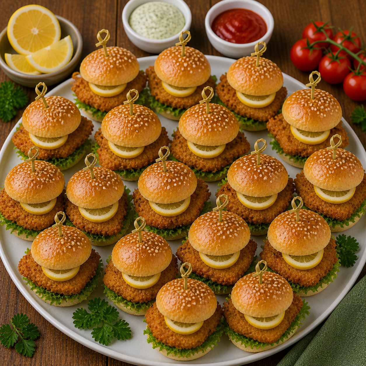 Mini-Schnitzel Platte